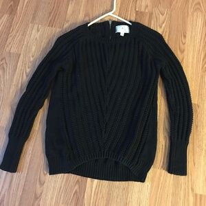 Black long sleeve women’s sweater